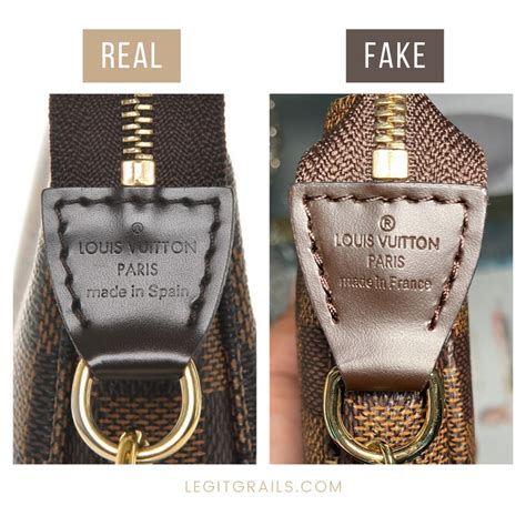 how can you tell louis vuitton is fake